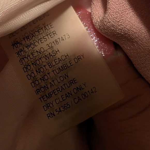 NyGard Collection Blush Pink Ruffle Blazer Size 12 Feminine Career Spring Jacket - Picture 3 of 8